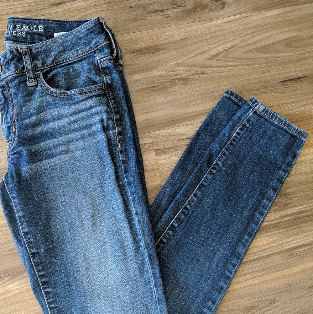 American Eagle Super Stretch Jegging size 6 long